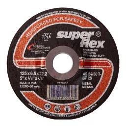 Superflex Grinding Disc Dome Steel 125X6.5Mm