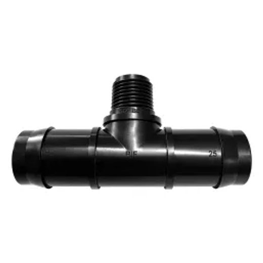 Vetplast Insert Male Tee 25Mm X 1 2 In.