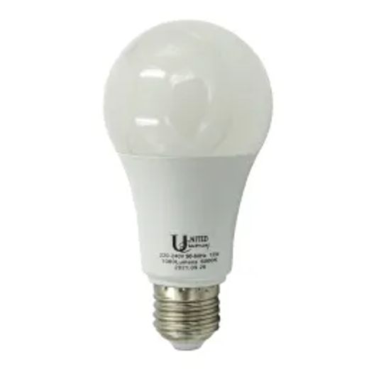 United Electrical Lamp Led A65 Cw E27 12W
