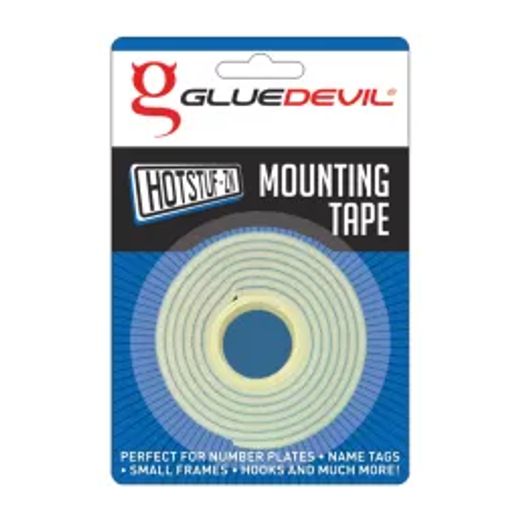 Gluedevil D Sided Mounting Tape 1.5Mmx18Mmx1M
