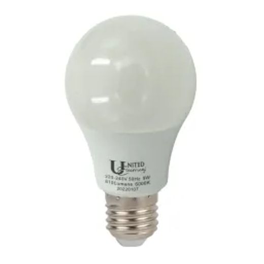 United Electrical Lamp Led A60 Cw E27 9W