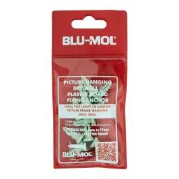 Blu-Mol Drywall Plaster Board Fixing Anchor 10Pk