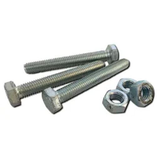 Ifasten Set Screw Ms And Nut Zp M10X40Mm 10 Pp