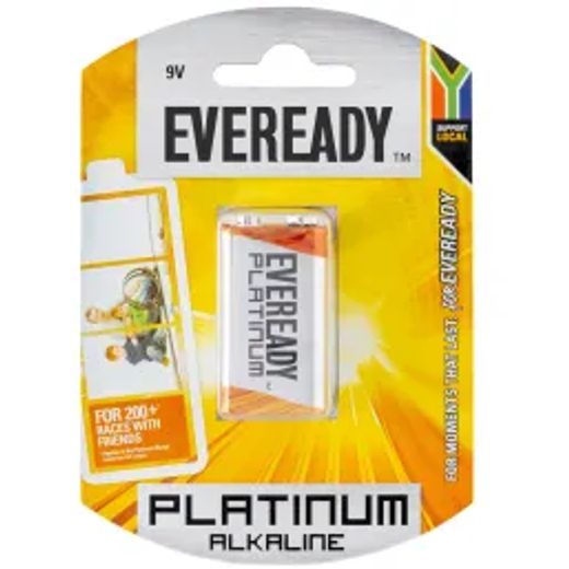 Eveready Battery Platinum Alkaline 9V 1 Pack