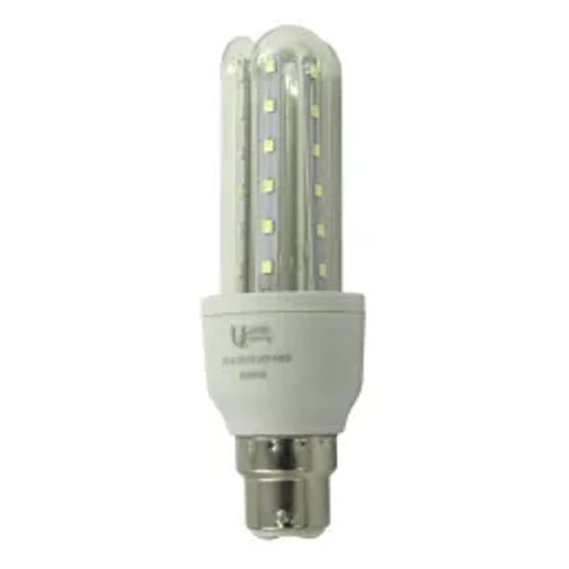 United Electrical Lamp Led 3U Cw B22 7W