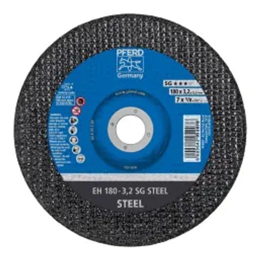 Pferd Cutting Wheel Steel Dome 180Mm X3.2Mm Sg