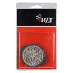 U-Part Reflector Flange White 60Mm 2Pk