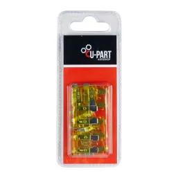 U-Part Japanese Type Fuse 20Amp X10