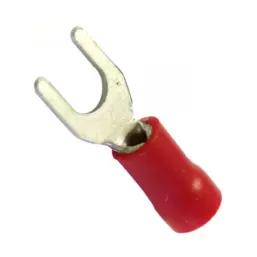 Terminal Fork Red 0.5-1.5Mm 4Mm Lf15004