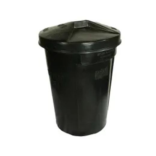 Refuse Bin Plastic With Lid 85L