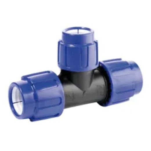 Compression Tee Reduc 25X20Mm
