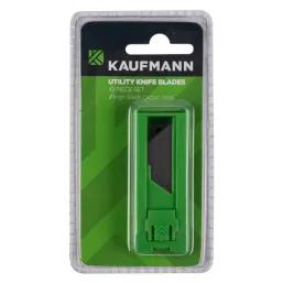 Kaufmann Utility Knife Blades Set In Holder 10 Pce
