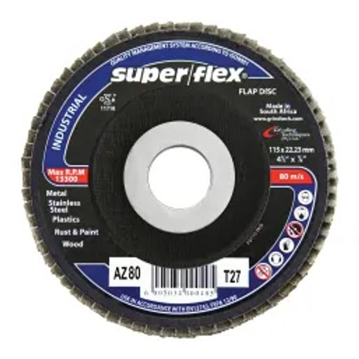Superflex Flap Disc Industrial 115Mm 80G B