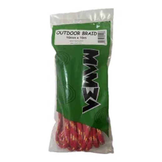 Mamba Rope Braided Outdoor Light Duty 10Mm 10M