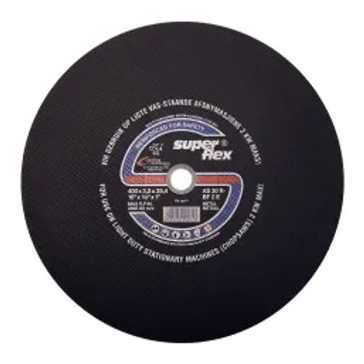 Superflex Cutting Disc Flat Steel 400X3.2Mm