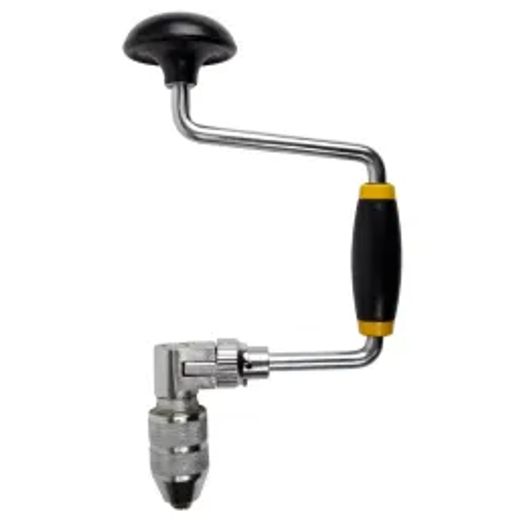 Brace 4 Jaw 250Mm Carpenters (Hand Crank Drill)
