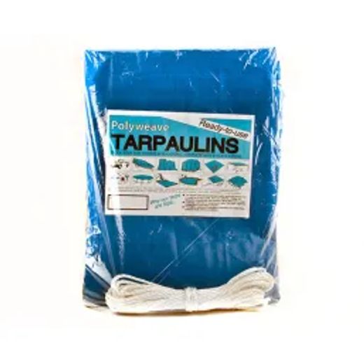 Protarp Polyweave Tarpaulin 180G 2X3M Blue