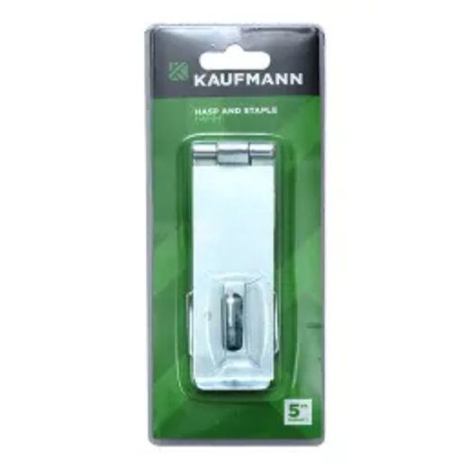 Kaufmann Hasp & Staple 114Mm Safety Galv
