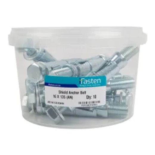 Ifasten Shield Anchor Bolt M16X135Mm 10 Pt