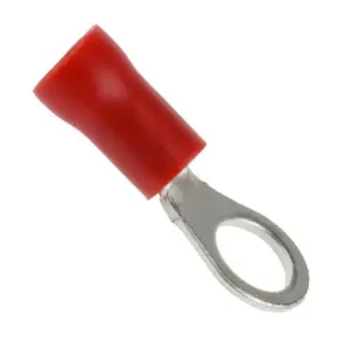 U-Part Terminal Ring Lug Red 0.5-1.5Mm 5Mm Lr15005