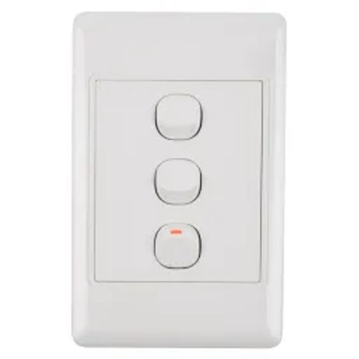 Nexus Light Switch With Cover 16Amp 4X2 1Way 3L