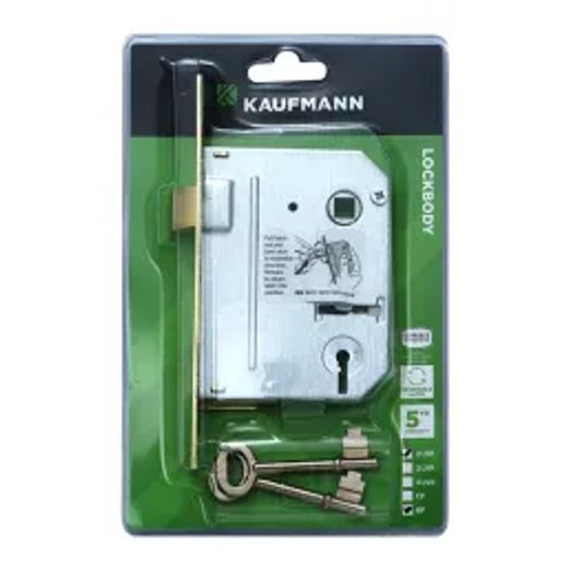 Kaufmann Lockbody 2 Lever Sabs Brass Plated