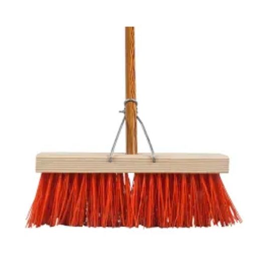 Apollo Broom Poly Bass Bristle Hard Hd 15In 375Mm