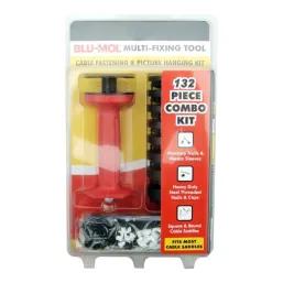 Blu-Mol Cable Fastening & Picture Hanging Kit 132P