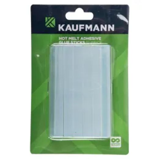 Kaufmann Hotmelt Glue Gun Sticks 100X10Mm 12Pce