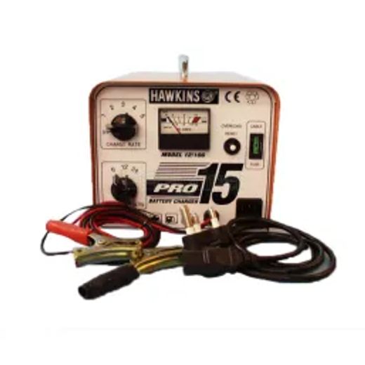 Hawkins Battery Charger Pro 15 6V 12V 24V