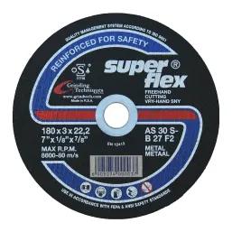 Superflex Cutting Disc Flat Steel 180X3Mm