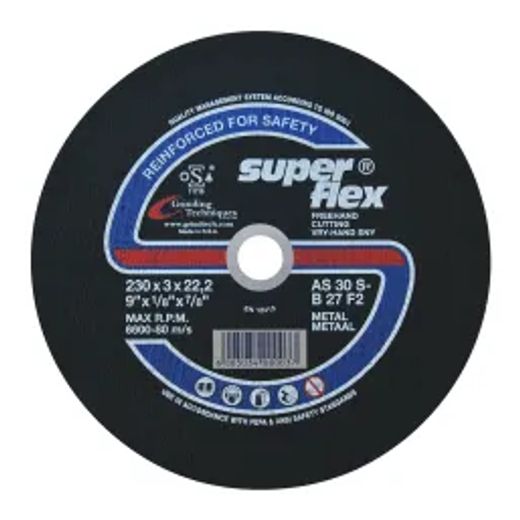 Superflex Cutting Disc Flat Steel 230X3Mm B