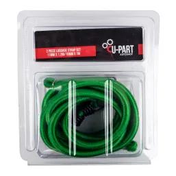 U-Part Luggage Strap Set 11Mm 1.2M 10Mm 1M 2Pc