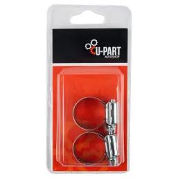 U-Part Clamp Hose 14-27Mm 2Pce