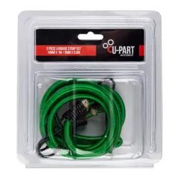 U-Part Luggage Strap Set 10Mm 1.0M 8Mm 0.8M 2Pce