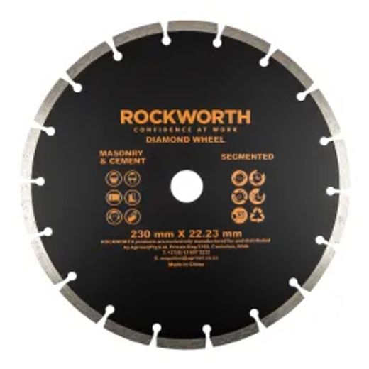 Rockworth Diamond Wheel 230Mm Segmented Rim