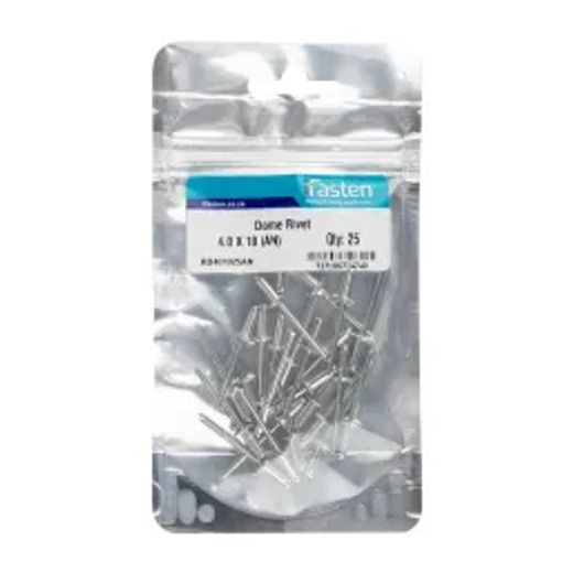Ifasten Rivet Dome 4.0Mmx10Mm 25 Pp