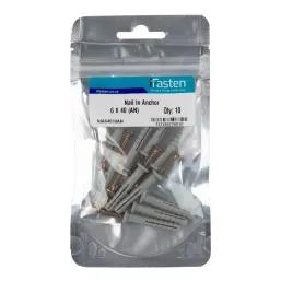 Ifasten Nail In Anchor 6Mmx40Mm 10 Pp