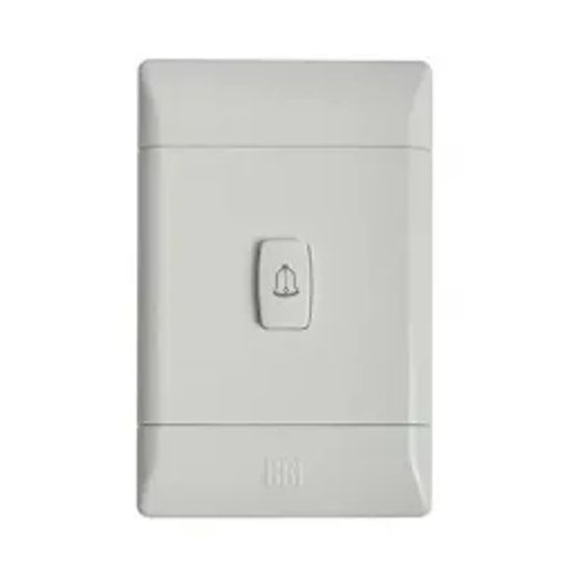 Cbi Bell Switch 2X4 White