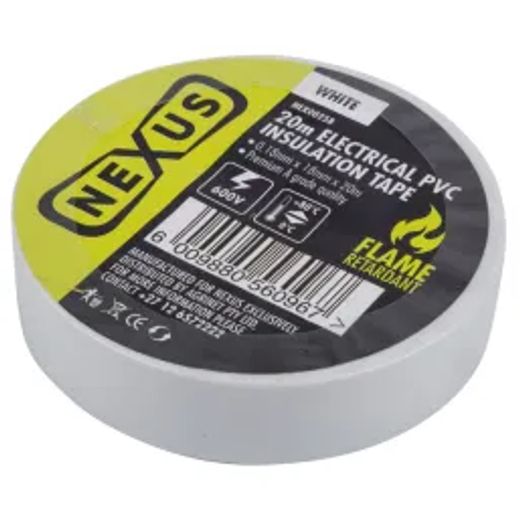 Nexus Insulation Tape 20M White