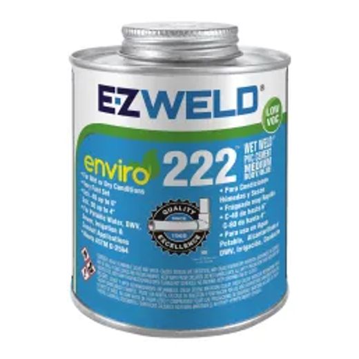 Ez Weld 222 Pvc Cement Medium Body Blue 118Ml
