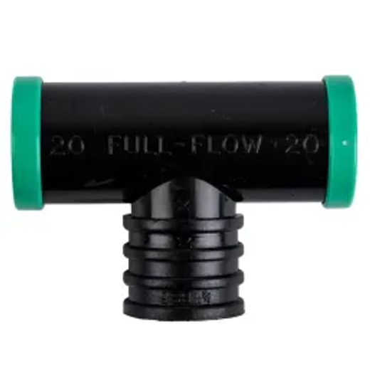 Full Flow Female Combination Tee 20Mm X 1 2 In.