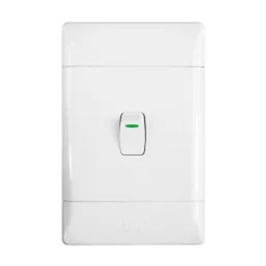 Cbi Light Switch 1L1W 2X4 White