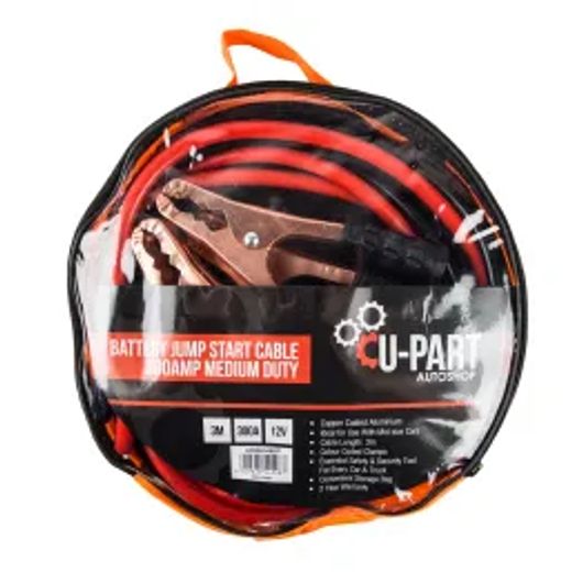 U-Part Jumper Cable Med Duty 300Amp