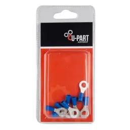 U-Part Terminal Blue Ring Lug 1.5-2.5Mm 6Mm