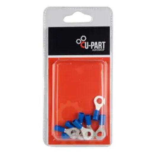 U-Part Terminal Blue Ring Lug 1.5-2.5Mm 6Mm