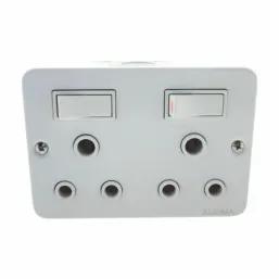 Industrial Switch Plug Duo 75X100Mm