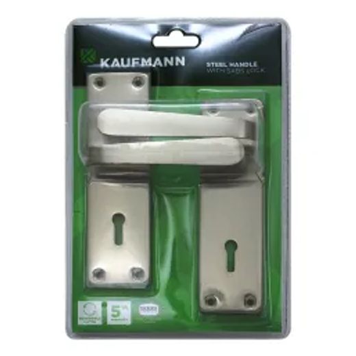 Kaufmann Lockset 2L Sabs Ms 6Inch Victorian Str Sn