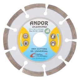 Andor Diamond Disc Segmented Ss 115X1.8Mm