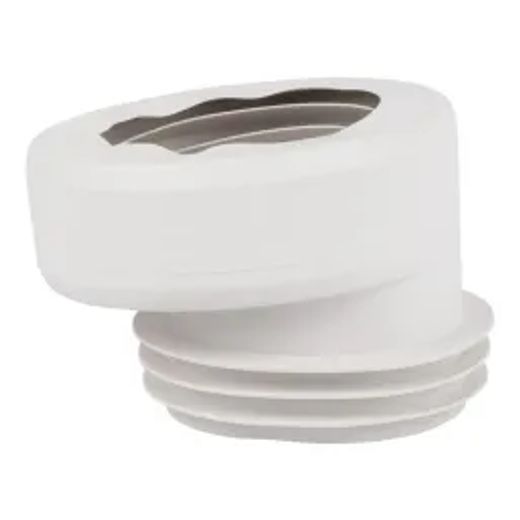 Wirquin Pan Connector Offset + Fins 110Mm Ra374